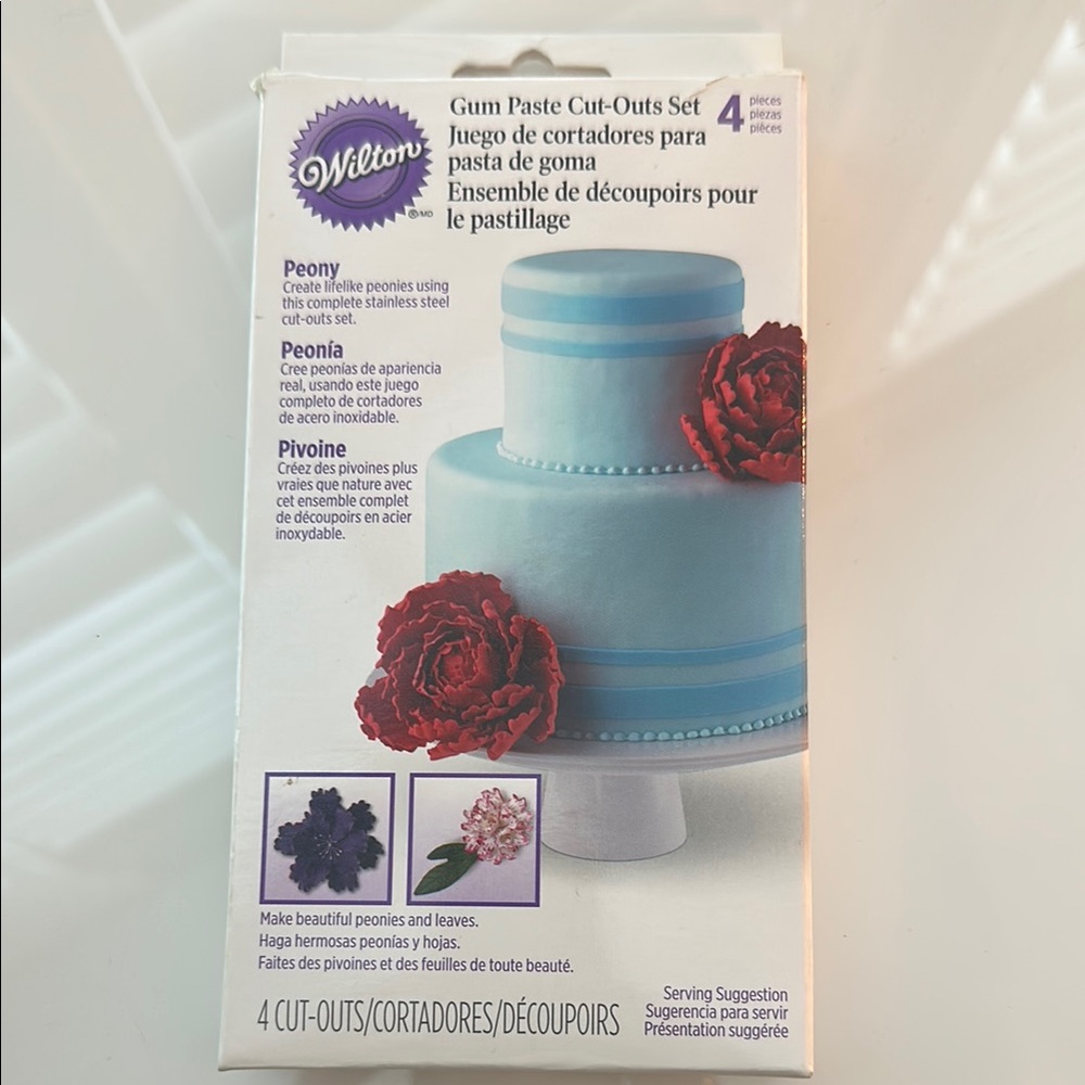 Wilton Blue and Red Cake Toppers Party Supplies
